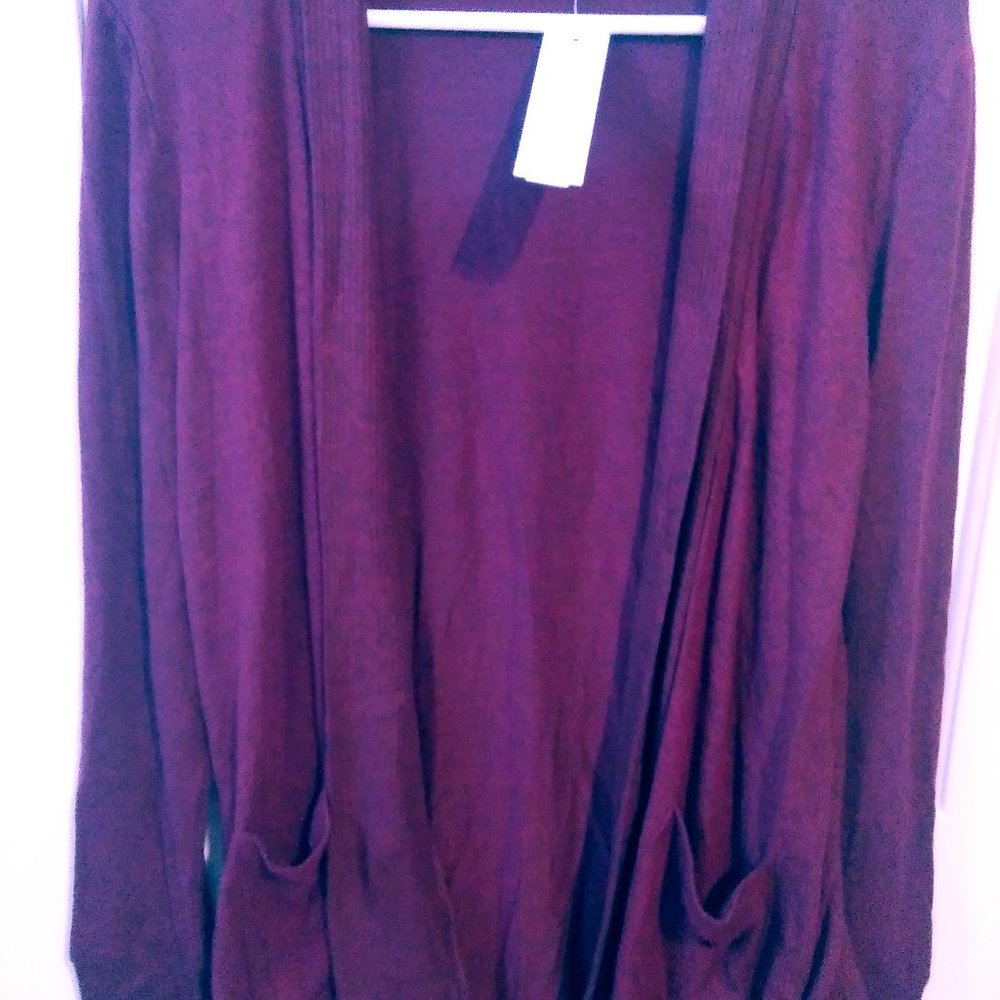 Papermoon Brushed Knit Two Pocket Cardigan